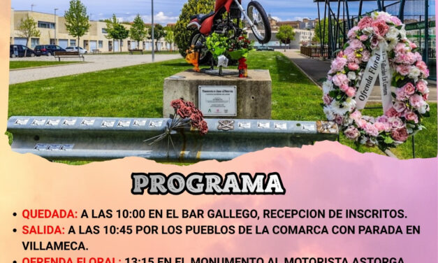 Astorga homenajea a los fallecidos en carretera